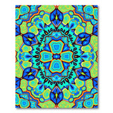 Multi-color and Patterns Vibrant Mandala Multi-Color Boho Area Rug