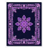 Purple Star Medallion Area Rug