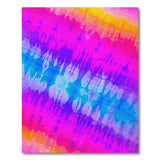 Vibrant Tie-Dye Rainbow Boho Area Rug