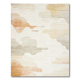 Abstract Cloudscape Area Rug in Soft Neutrals