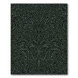 Intricate Green Vine Leaf Area Rug