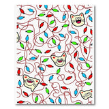 Playful Cartoon Cats and Candies Area Rug