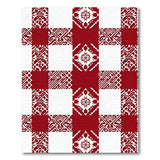 Red Heritage Tribal Grid Area Rug