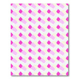 Pink Diamond Geometric Area Rug