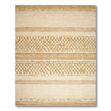 Beige Geometric Heritage Tribal Rug
