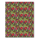 Abstract Area Vibrant Swirl Abstract Area Rug