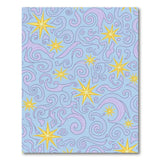 Dreamy Stars Swirls Area Rug
