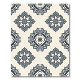 Grey Traditional Persian Motif Area Rug
