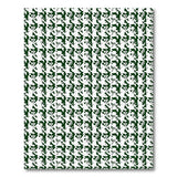Green Geometric Abstract Geometric Modern Area Rug