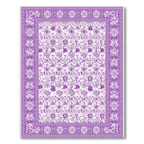 Purple Elegant Purple Floral Persian Area Rug