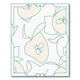 Whimsical Abstract Pear Area Rug