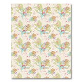 Whimsical Toucan Leaf Multi-Color Area Rug