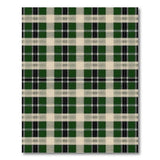 Green Classic Green Tartan Plaid Area Rug