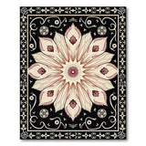 Traditional Persian Ornate Pink Medallion Persian Area Rug