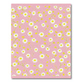 Pink Daisy Floral Area Rug