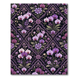 Purple Orchid Persian Area Rug