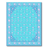 Bubbly Teal Bubble Area Rug