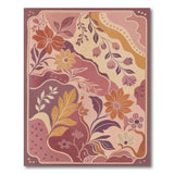 Pink Floral Vintage No. 8 Area Rug
