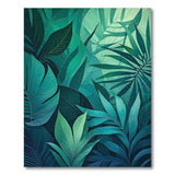 Green Lush Green Foliage Area Rug