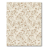 Elegant Beige Tan Floral Swirl Area Rug