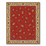 Golden Acorn Red Oriental Area Rug