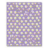 Purple Daisy Meadow Area Rug