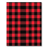 Red Red Black Buffalo Plaid Area Rug