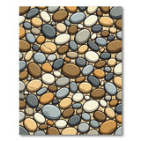 Pebble Beach Stone Mosaic Area Rug