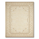 Beige Traditional Persian Border Area Rug
