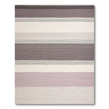 Modern Grey Ombre Striped Area Rug