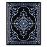Elegant Blue Mandala Persian Area Rug