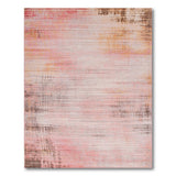 Distressed Abstract Multi-Color Area Rug