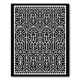 Traditional Persian Black and White Intricate Black White Persian Area Rug