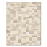 Beige Stone Paver Area Rug
