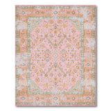 Pink Floral Vintage No. 24 Area Rug
