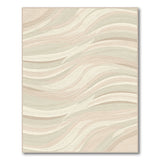 Beige Boho Wave Area Rug