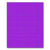 Purple Geometric Dotted Area Rug