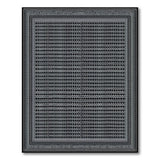 Heritage Tribal Bold Black White Geometric Tribal Area Rug