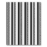 Black and White Bold Black White Zigzag Stripe Area Rug