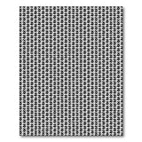 Classic Houndstooth Black White Geometric Modern Area Rug