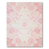 Blush Floral Vintage Blush Pink Floral Vintage Area Rug