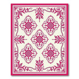 Ornate Pink Persian Area Rug