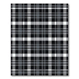 Black and White Modern Black White Plaid Area Rug