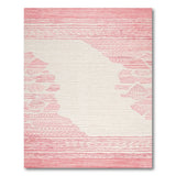 Pink Heritage Tribal Stripe Area Rug
