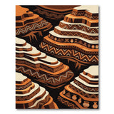 Terraced Mesa Zigzag Southwestern Rug