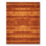 Southwestern Orange Southwestern Orange Geometric Area Rug