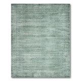 Teal Geometric Textured Area Rug