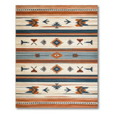 Southwestern Geometric Stripe Area Rug