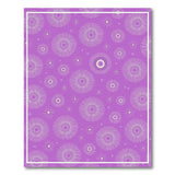 Purple Purple Starburst Geometric Area Rug
