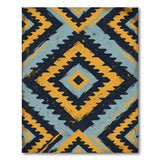 Bold Zigzag Geometric Southwestern Area Rug